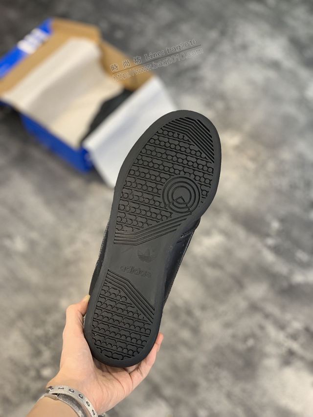 Adidas鞋 阿迪達斯黑色板鞋 全新adidas Originals 男女同款  hdx13327